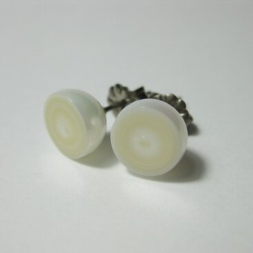 淡水パールピアス(ペア)①