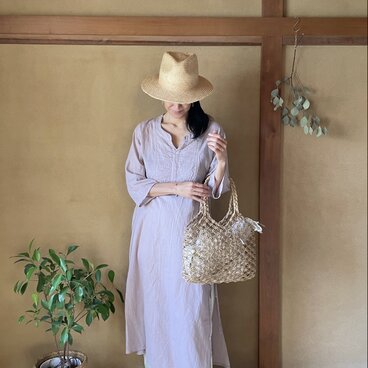 Leaf Dress/ロングスリットワンピース