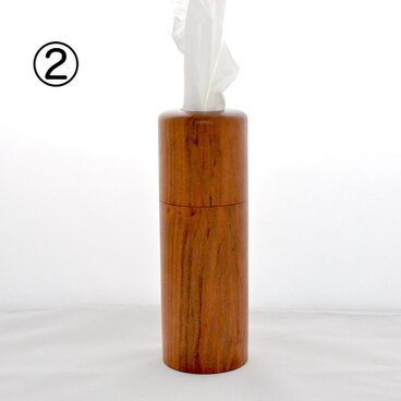 筒形ティッシュケース【サクラ】②