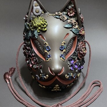 狐面 Floral Ver.（Silver）