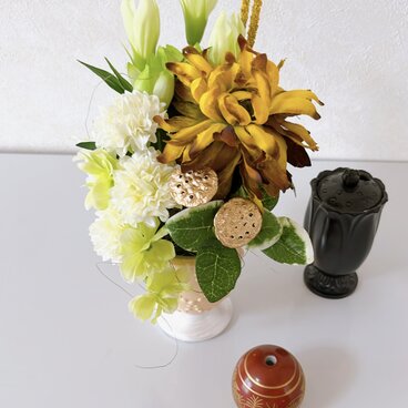 仏花　お供　フラワーアレンジメント　③