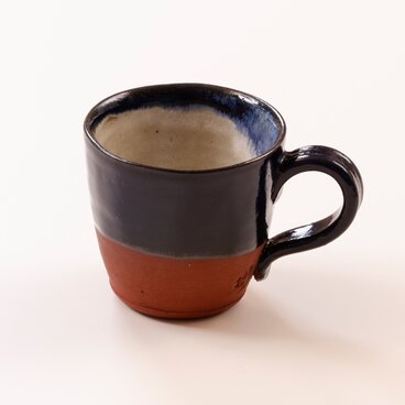 【和食器】バイカラーマグカップ【陶芸作品】【プレゼント】【お祝い】【ハンドメイド】