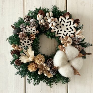 クリスマスリースmini G(15cm)