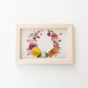 リニューアルしました！高級紙ポストカード【三柑の実】