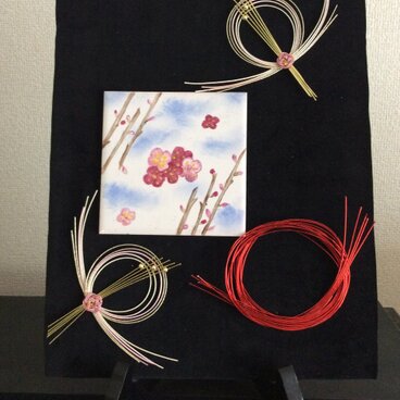 正月飾り（梅）