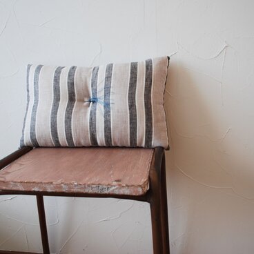 かき餅座布団「ヨーロッパリネン」