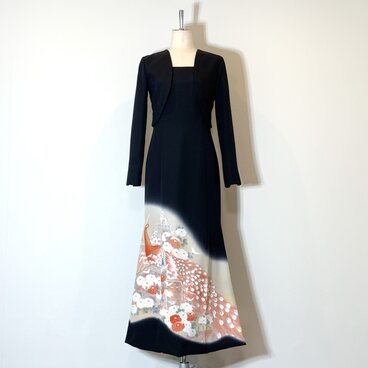 着物リメイク　留袖アンサンブルドレス