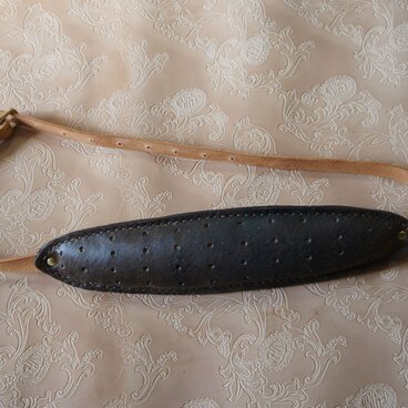 ニッティングベルト　ヴィンテージブラウン