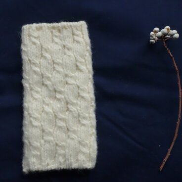 オフホワイト/ハンドウォーマー