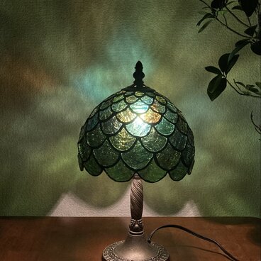 うろこのランプ