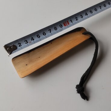 靴べら　黒柿　角型