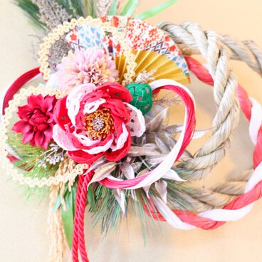 水引*お正月しめ飾り（no.24036）