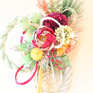 水引*お正月しめ飾り（no.24037）