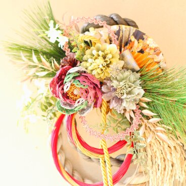 水引*お正月しめ飾り（no.24037）