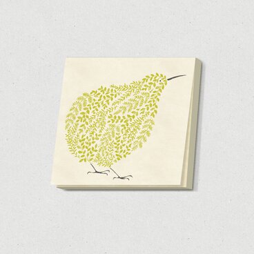 Fluffy メモパッド / Kiwi