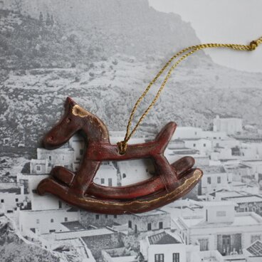 木馬オーナメント