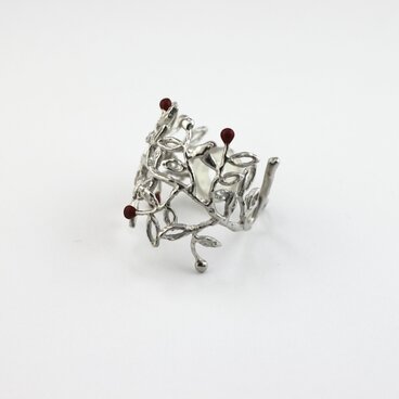minori earcuff L silver