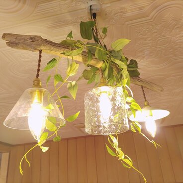 ペンダントライト 照明 おしゃれ 流木 リビング  ダイニング キッチン ライト