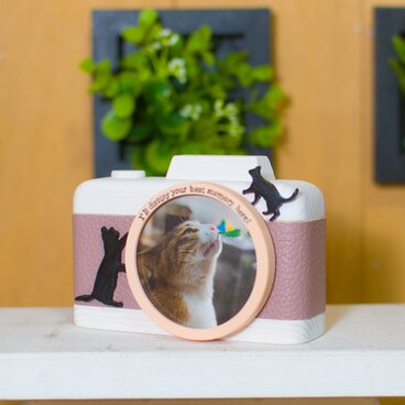 【期間限定1月7日まで】おみくじ付き！　猫大好きな方向け！木工フォトフレーム