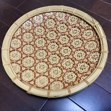 竹　ザル　果物入れ　小物入れ