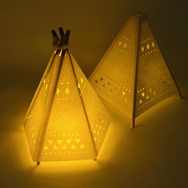 wAndon インディア (五角錐)