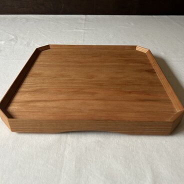 桜の八角盆(大)