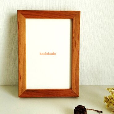 ポストカードサイズ 額縁｜桜材｜フレーム　フォトフレーム　北欧インテリア　受注制作
