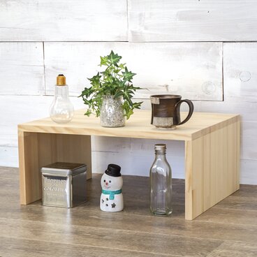 コの字ラック パイン集成材 【受注】５色～