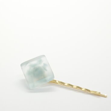 【tsubri】藍染ヘアピン