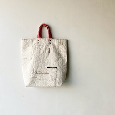 ぐるりとつぎはぎバッグ