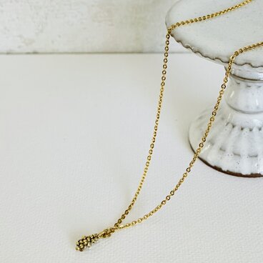 【受注生産】Berry ネックレス | 真鍮　