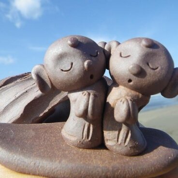 波乗りお守り地蔵