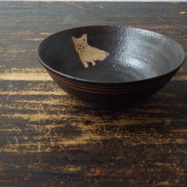 浅鉢（コーギー）