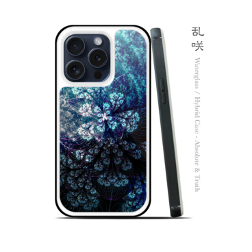 乱咲 - 和風 強化ガラスiPhoneケース【iPhone16/16Pro/16ProMax/16Plusも対応】