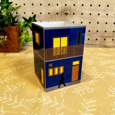 ペンスタンドが一戸建てに！☆よるまちペンスタンド「帰宅」