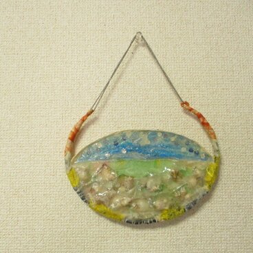 波のゴンドラ　インテリア