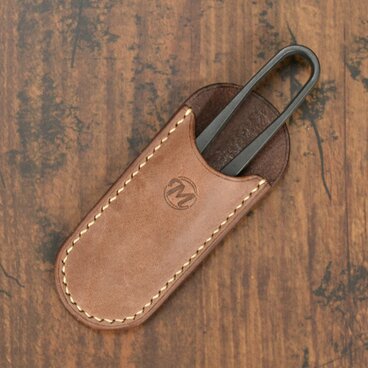 糸切りばさみケース ブラウン