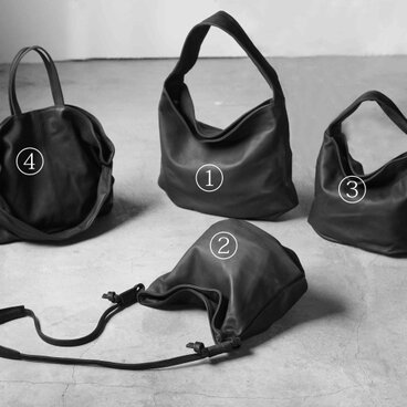 シルキータッチしっとりレザー⁂＃漆黒各型ご紹介ページ