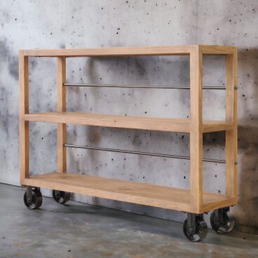 OLD PINE × IRON 3 SHELFS 135