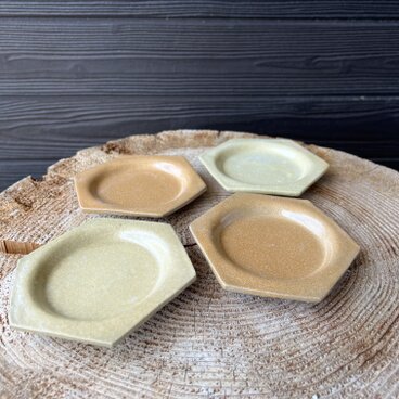 小皿・豆皿【狐色ハニカム】