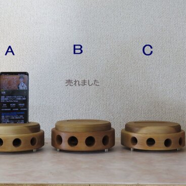 再販　スマホスタンド　スマホスピーカー