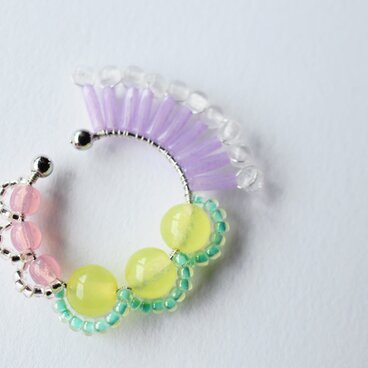 ＜Rollo～イロヅクビジュー～＞イヤーカフ『 ハミングバード/hummingbird 』<F>