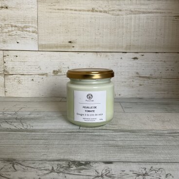 トマトリーフ香りの大豆ワックスキャンドル150g