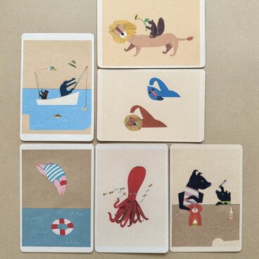 夏セット　6種 6枚セット　