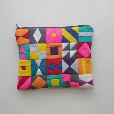 パッチワーク・ポーチ