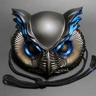 梟面 （Blue flame）