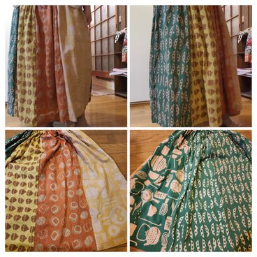 手ぬぐいリメイク⭐ポップでウキウキ79cm