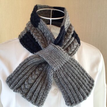 ティペット(手編み)