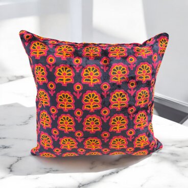 43cm シルクベルベットクッションカバー SILK VELVET CUSHION COVER SV43002