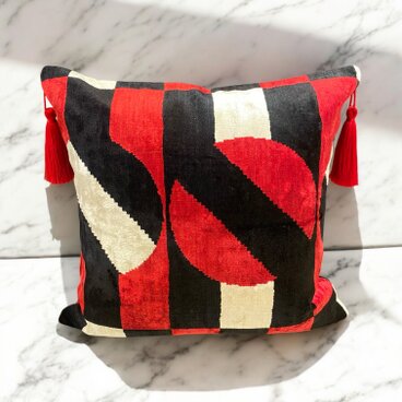 40cm シルクベルベットクッションカバー SILK VELVET CUSHION COVER SV40013